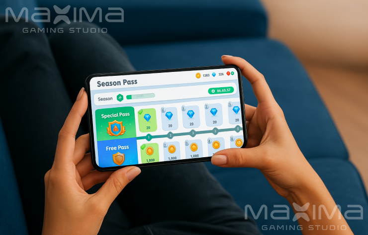 Maxima-Gaming-Studio-How Battle Pass Systems Work in Mobile Games